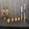 Small cremation keepsake urns for human ashes on display, for sale at a perth funeral home