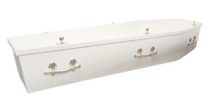 Perth Premium White Coffin
