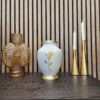 White Rose Cremation Urn