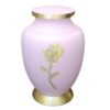 Pink Rose Cremation Urn