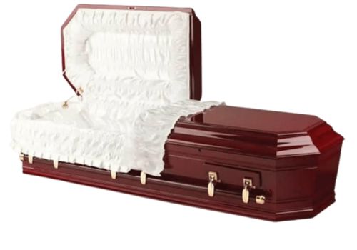 Rosewood Half Lid Casket