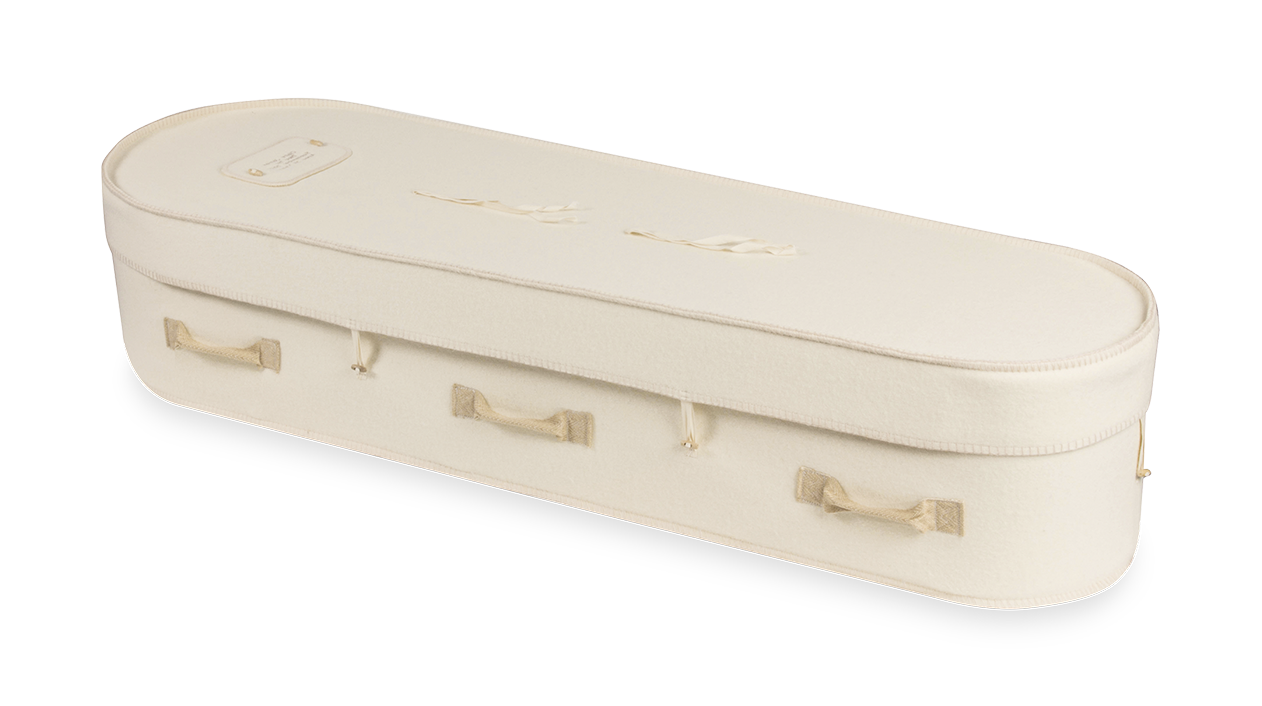 Natural Woollen Casket