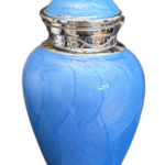 Blue-pearlescent-keepsake-urn Blue Pearlescent Keepsake Urn Perth